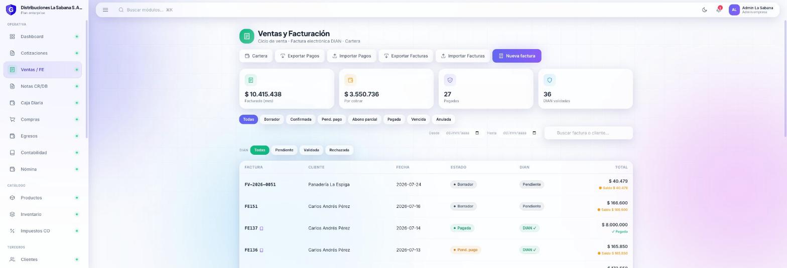 Módulo de Ventas y Facturación Electrónica